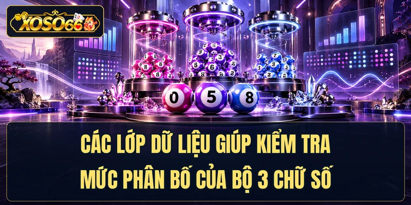 Các lớp dữ liệu giúp kiểm tra mức phân bố của bộ 3 chữ số